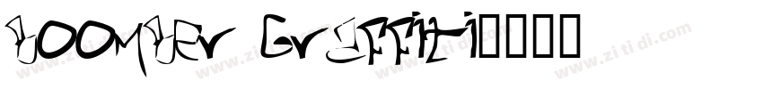 boomber graffiti字体转换